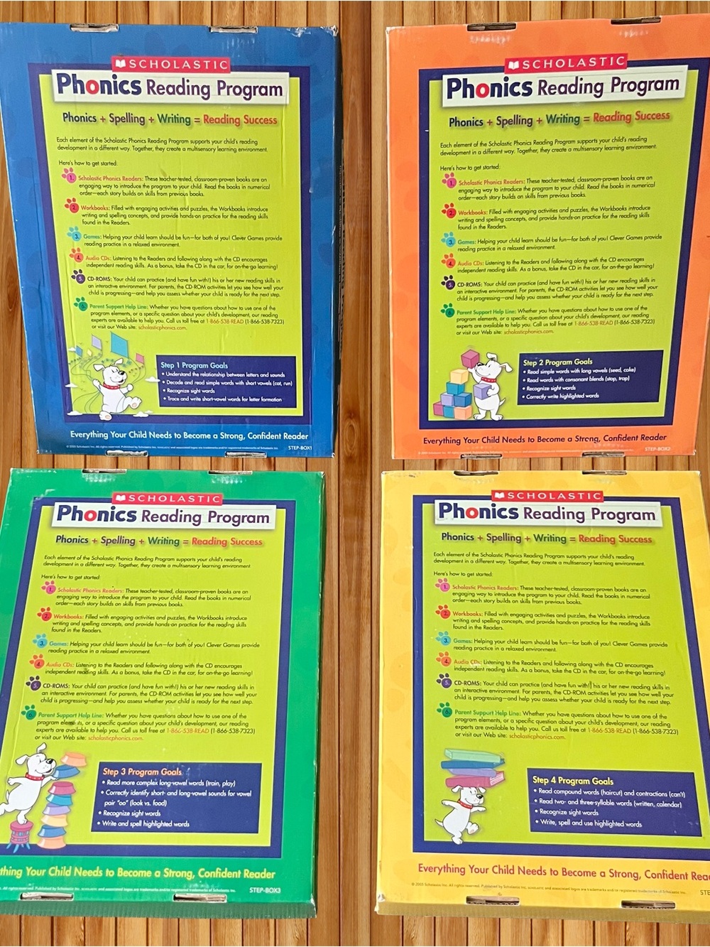 Scholastic Phonics Reading Program Complete 5 Box Set - Picture 2 of 13